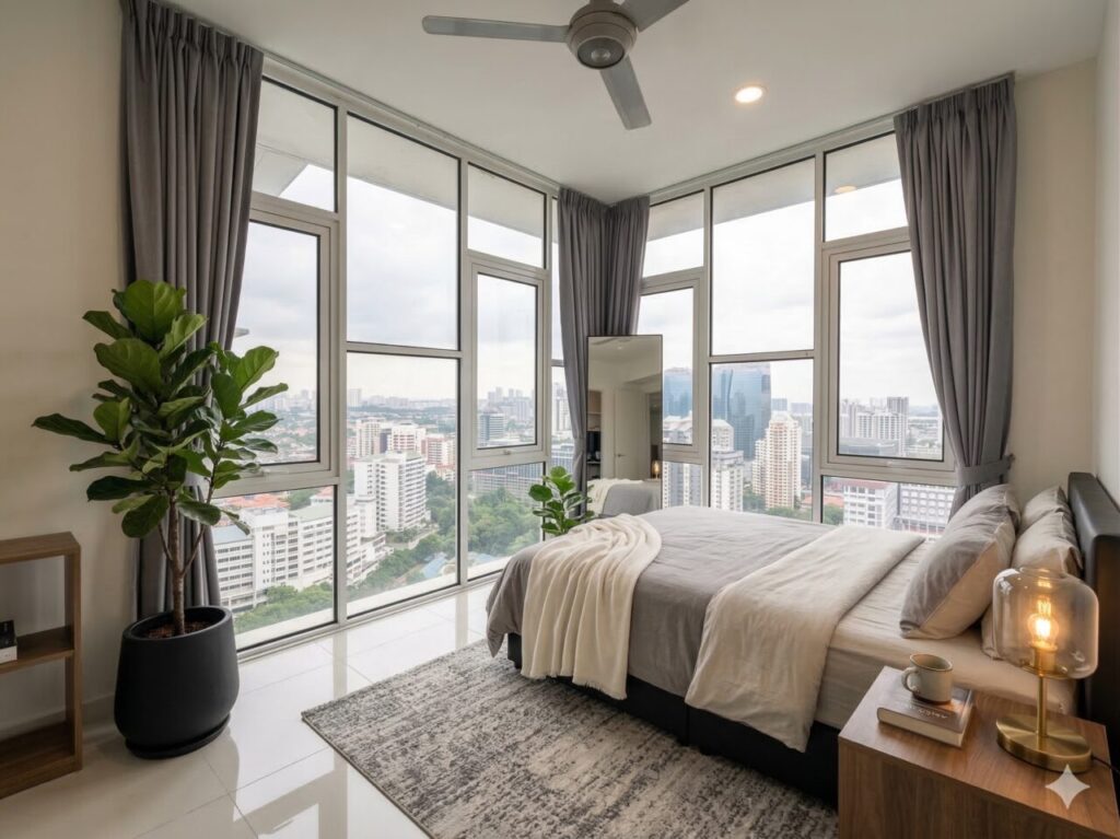 オーストラリアの名門モナシュ大学マレーシア校に正規留学されている大地さんが住むNadayuレジデンスの部屋イメージ