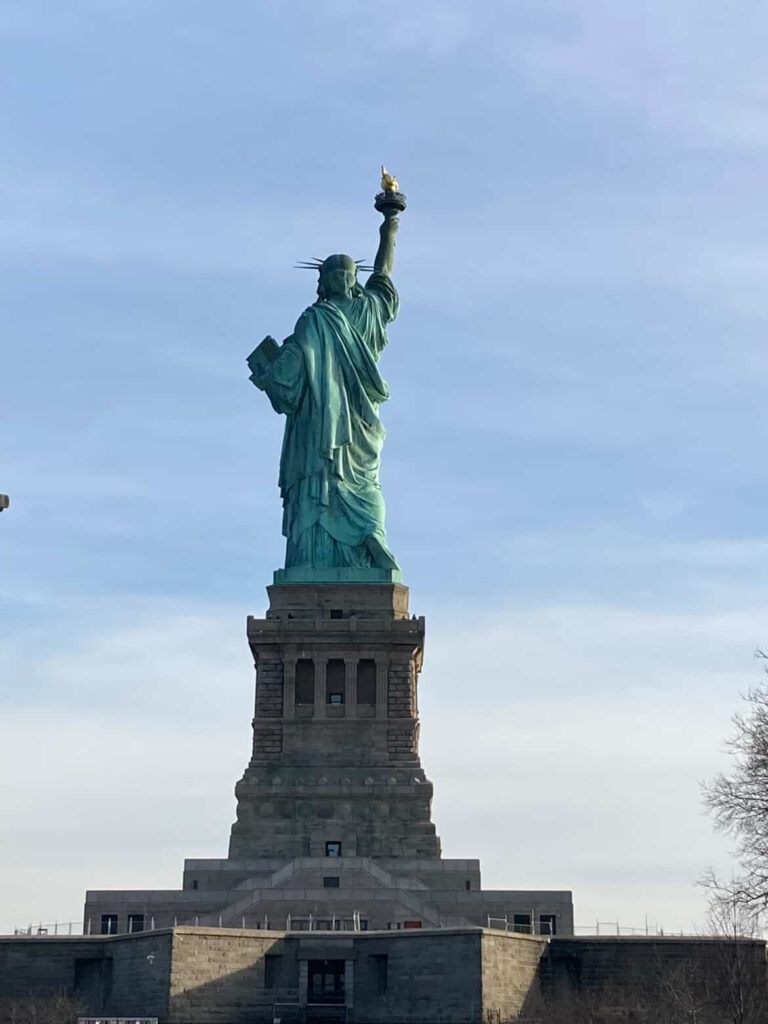 S.Tさんが現地で撮った自由の女神の写真